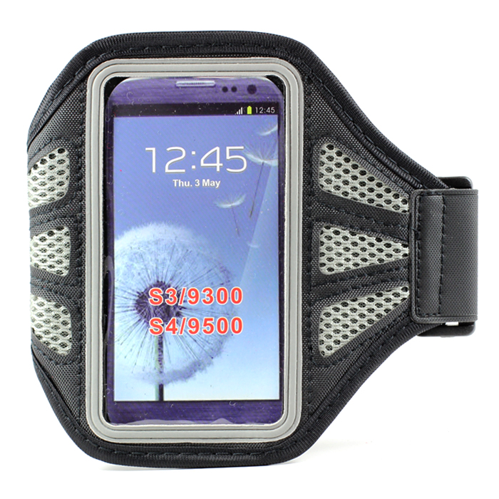 Samsung Galaxy S4 S3 Mesh Armband (Gray)